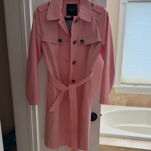 Talbots Blush Pink Trench Coat for Women